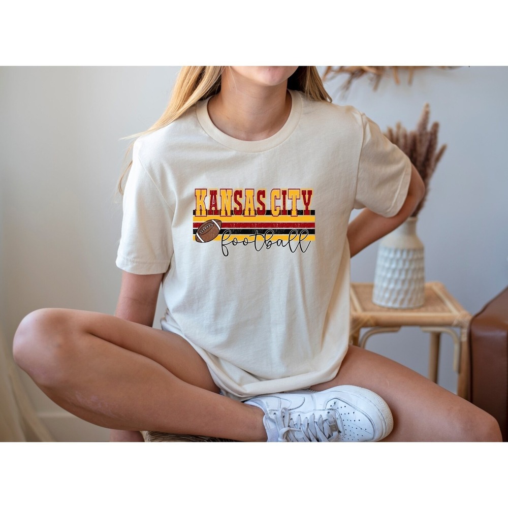 Kansas City Shirt, Kansas City Football Shirt, Retro Kansas City Chi.e.fs